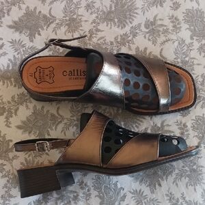 Callisto Women's Metallic Sandals